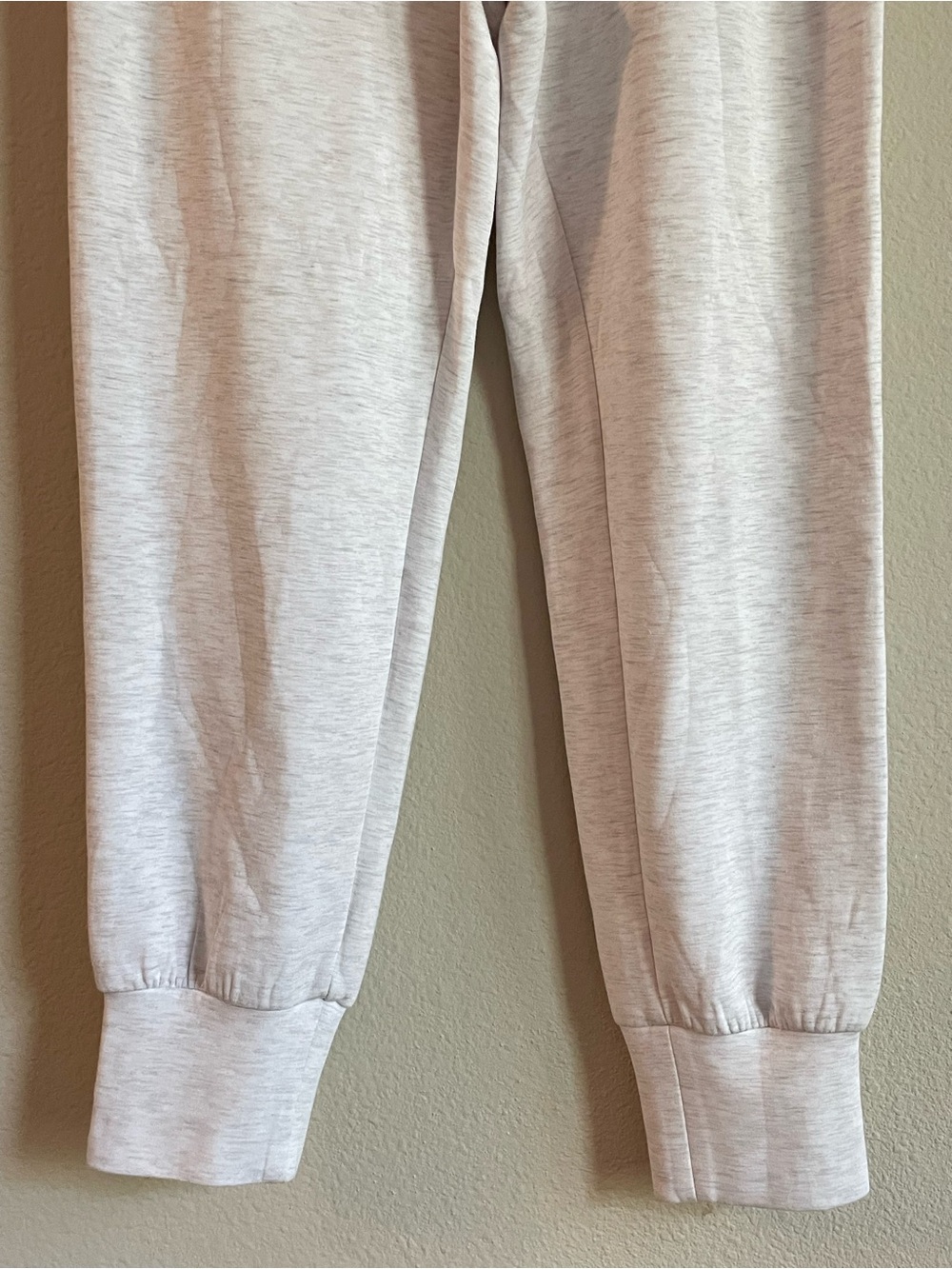 Varley Ivory Marl The Relaxed Pull On Pants Size Large - Picture 9 of 16